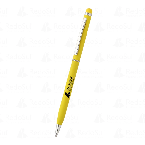 Caneta Metálica Personalizada com touch
